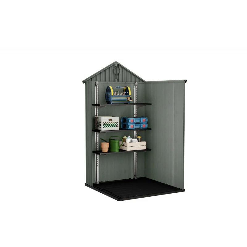 Darwin 4x4 Garden Shed - Wood Green