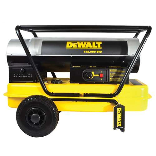 DeWALT DXH135HD Portable 135,000 BTU Forced Air Kerosene Space Heater