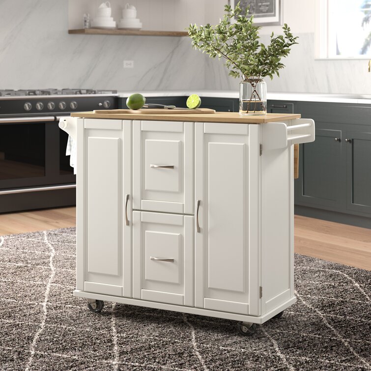 Aftonshire Solid Wood Kitchen Island
