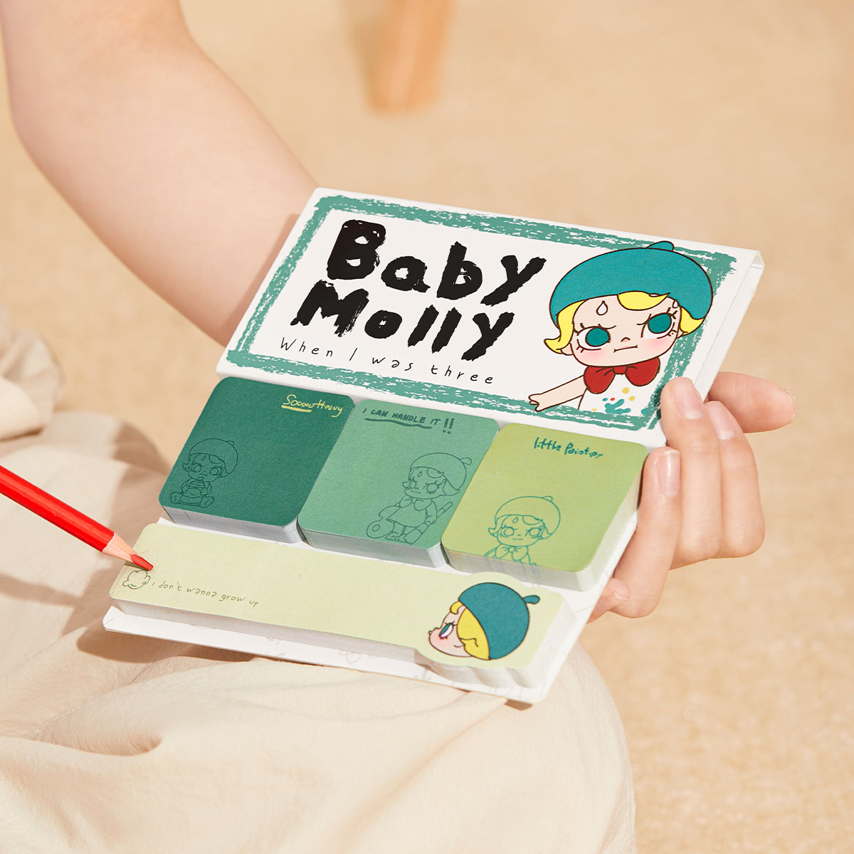 Baby Molly When I was Three! Series-Sticker Set