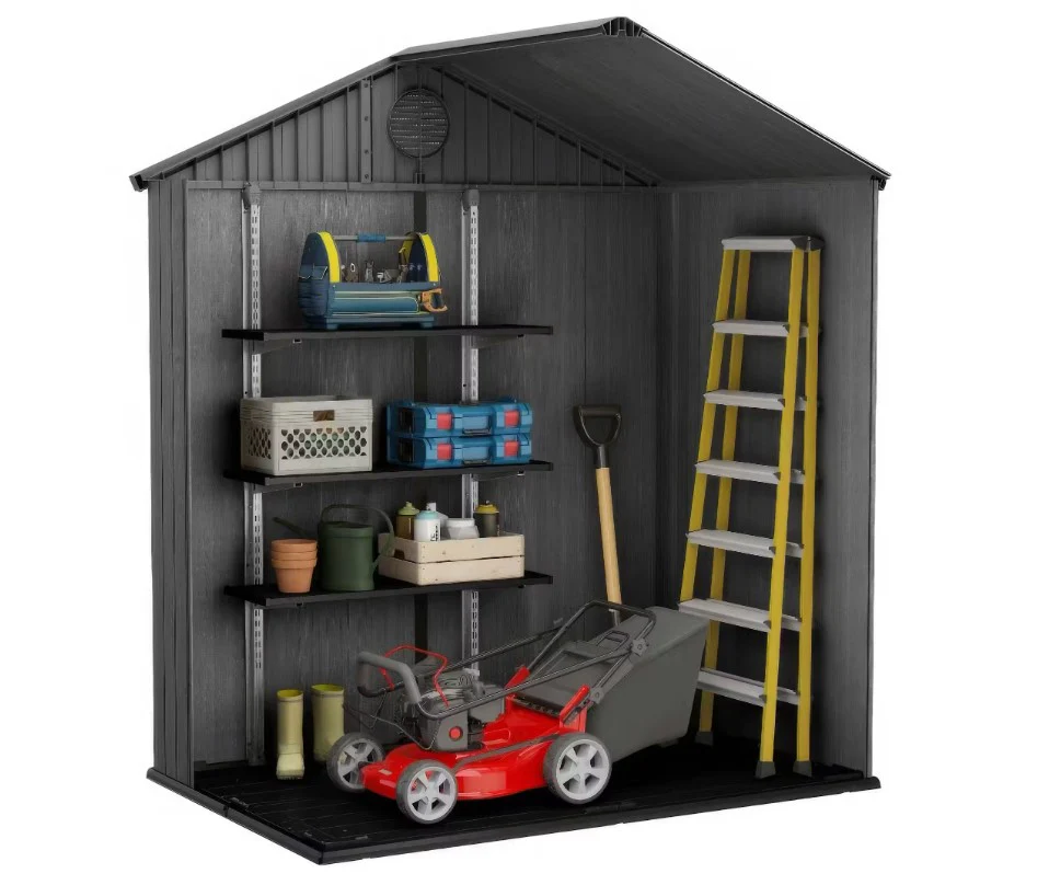 Darwin 6x4 Garden Shed - Green