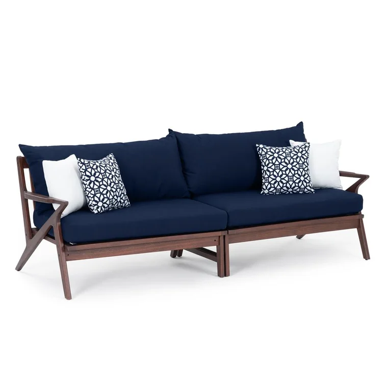 Minhaj 7 Piece Sunbrella Sofa Seating Group with Cushions