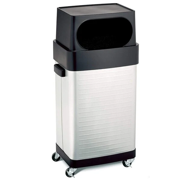 Seville Classics 17-Gallon UltraHD Commercial Heavy-Duty Stainless Steel Trashcan