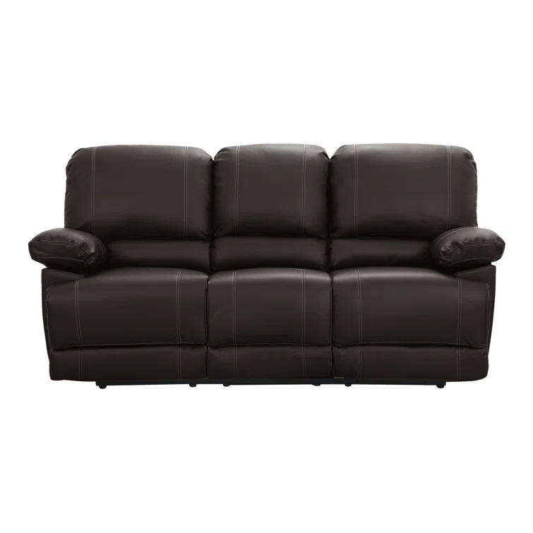 Taniyha 81'' Faux Leather Reclining Sofa