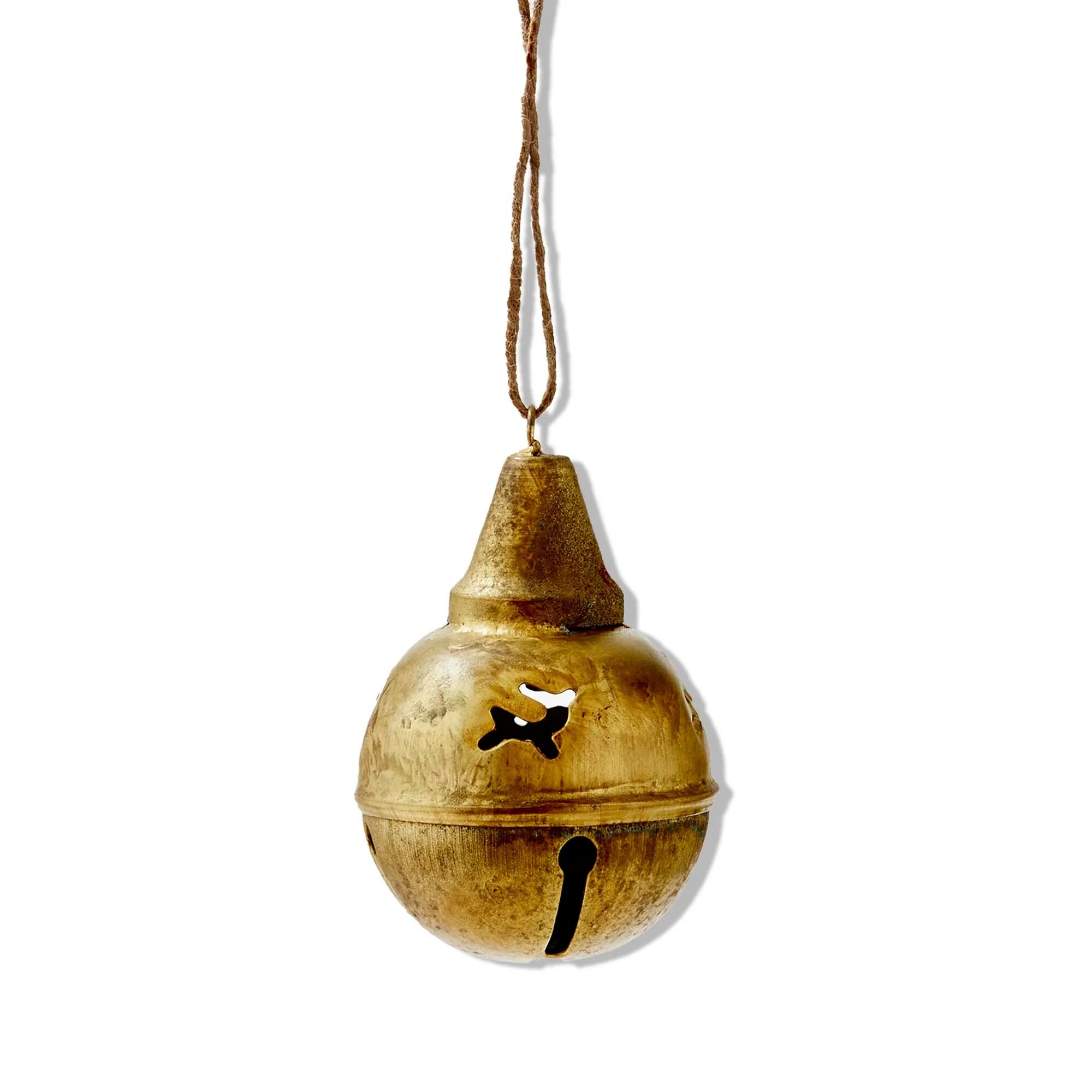 Antique Reindeer Bell Ornament