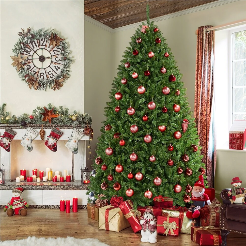 Yaheetech 7.5ft Premium Unlit Artificial Douglas Fir Christmas Tree