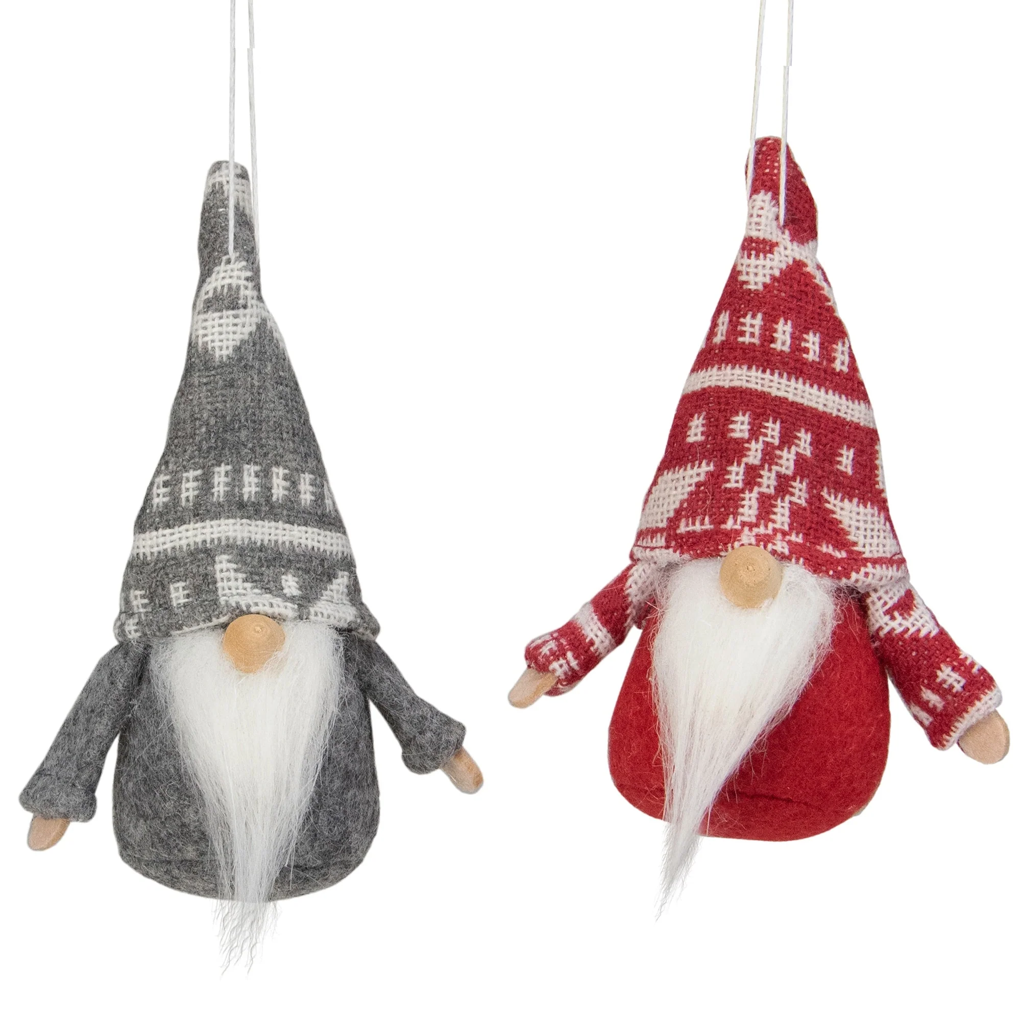 Santa Gnome Hanging Christmas Ornaments - 4