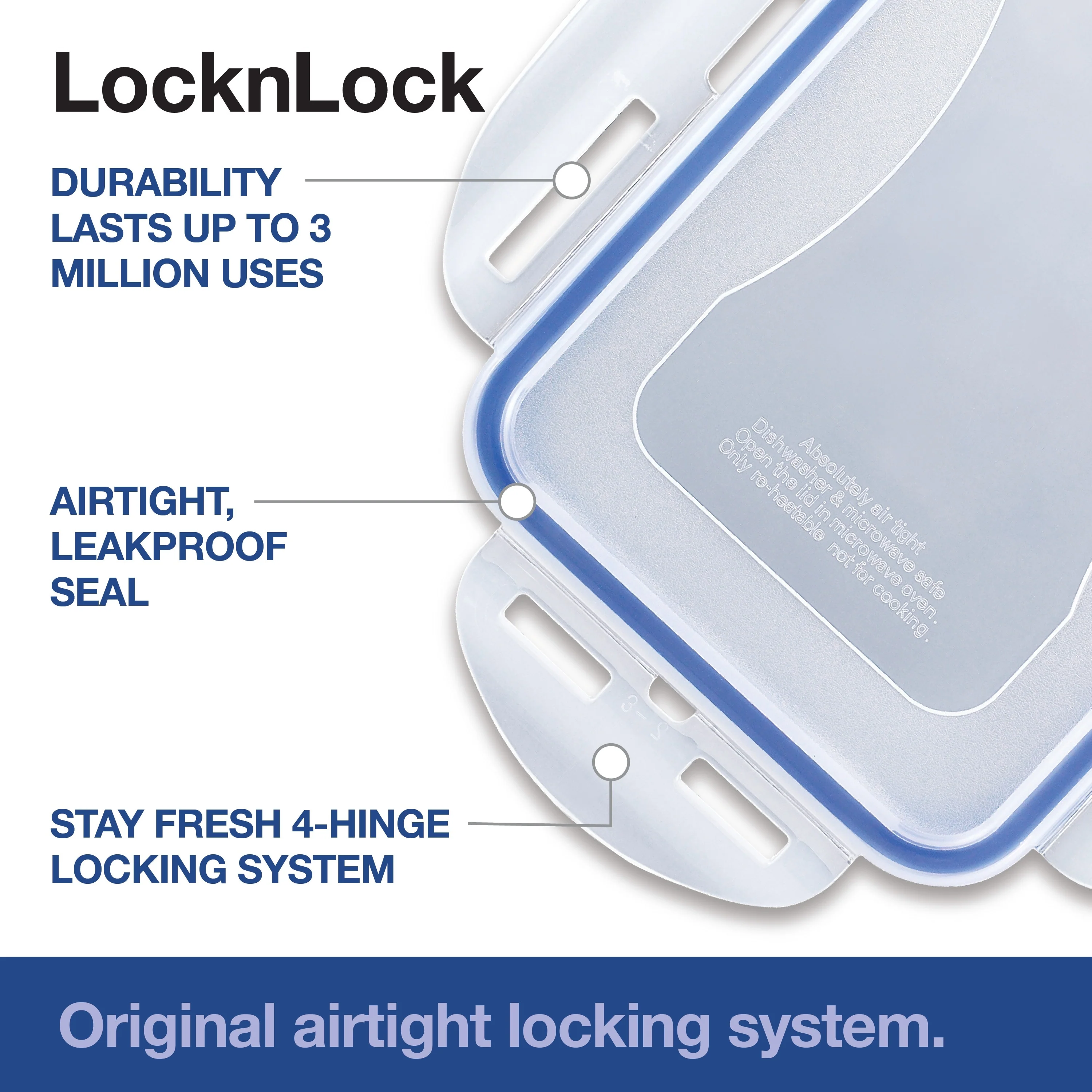 LocknLock Pantry Food Storage Container Set, 10-Piece