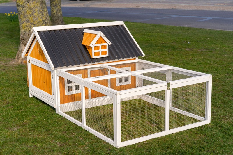 Eco Farm House + Run Chicken coop