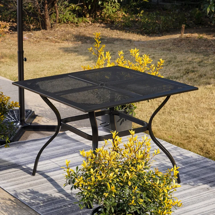 Alyah 4 - Person Square Outdoor Dining Set with Cushions