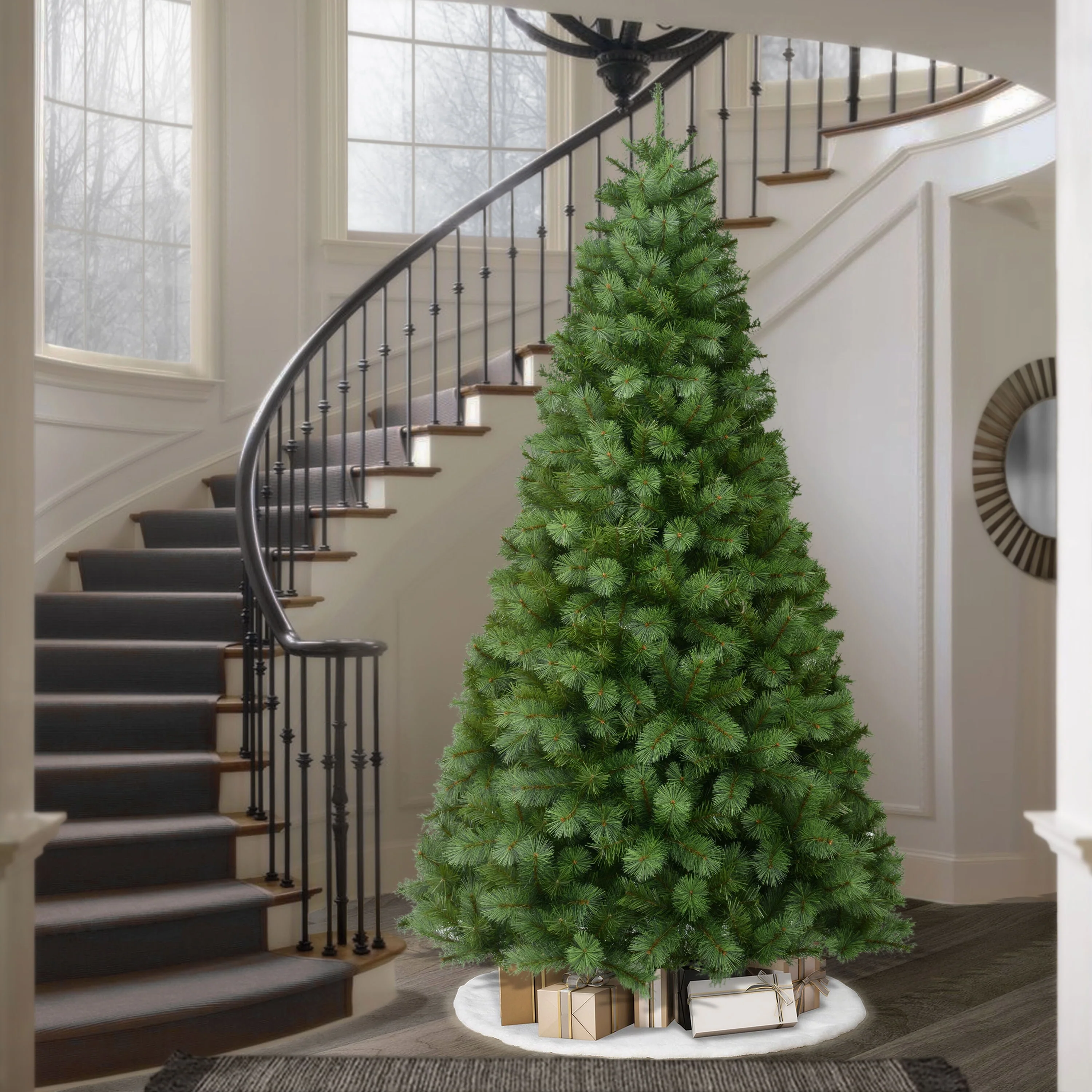 Puleo International 9' Artificial Wyoming Pine Christmas Tree