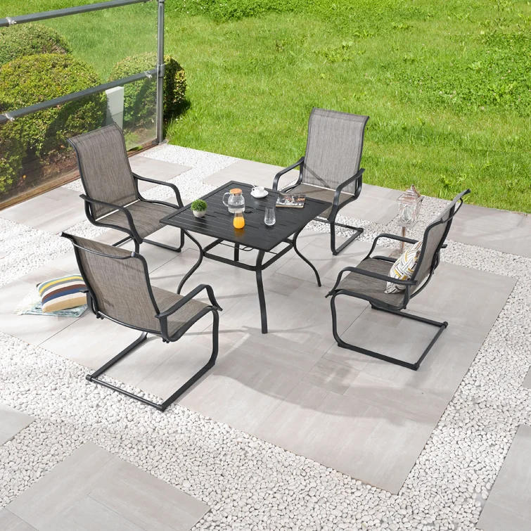Rusi 4 - Person Rectangular Outdoor Dining Set