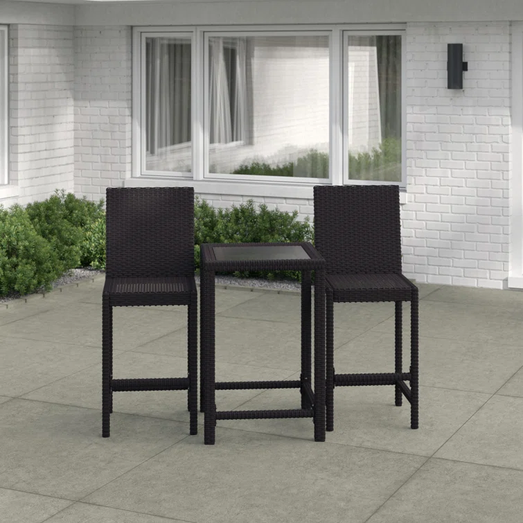 Corlane 2 - Person Square Outdoor Dining Set