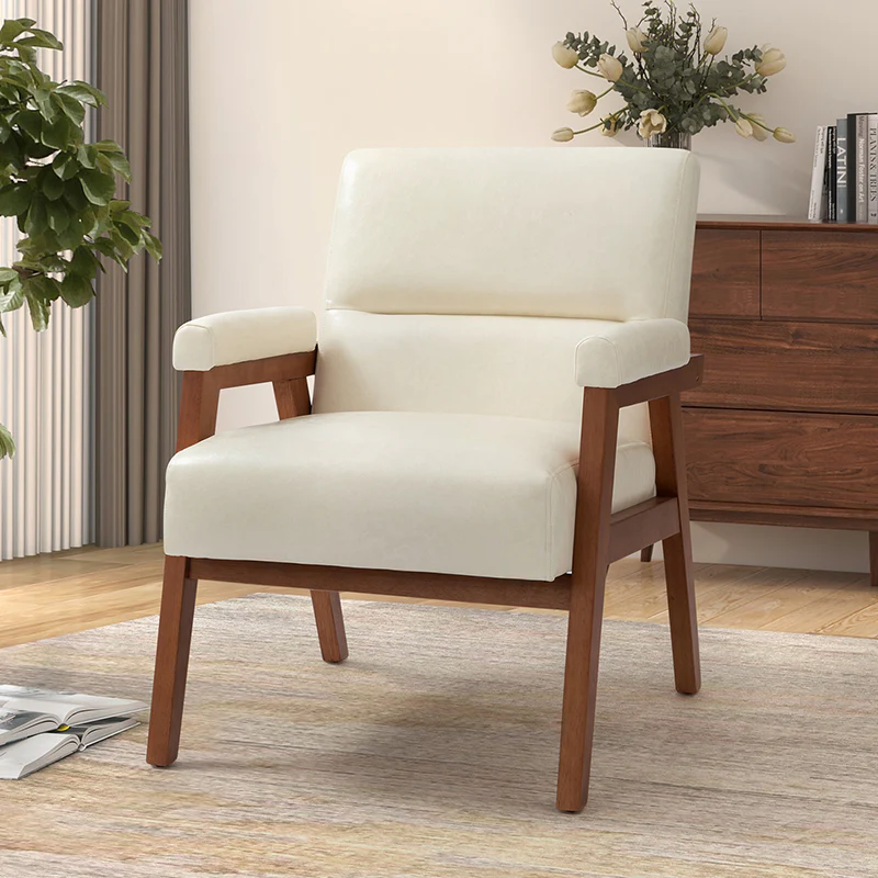 Christaf Vegan Leather Armchair