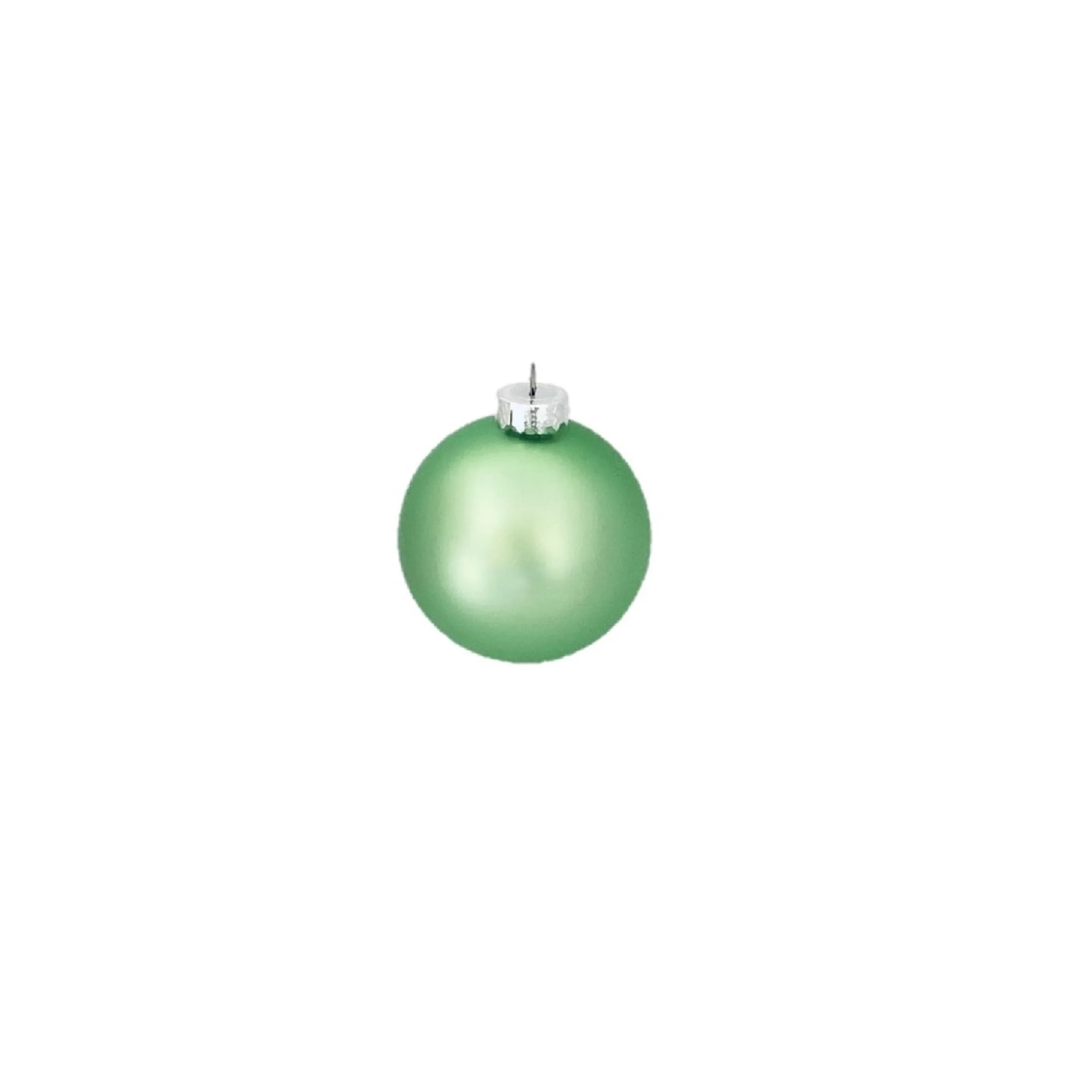 Matte Finish Glass Christmas Ball Ornaments 4.75