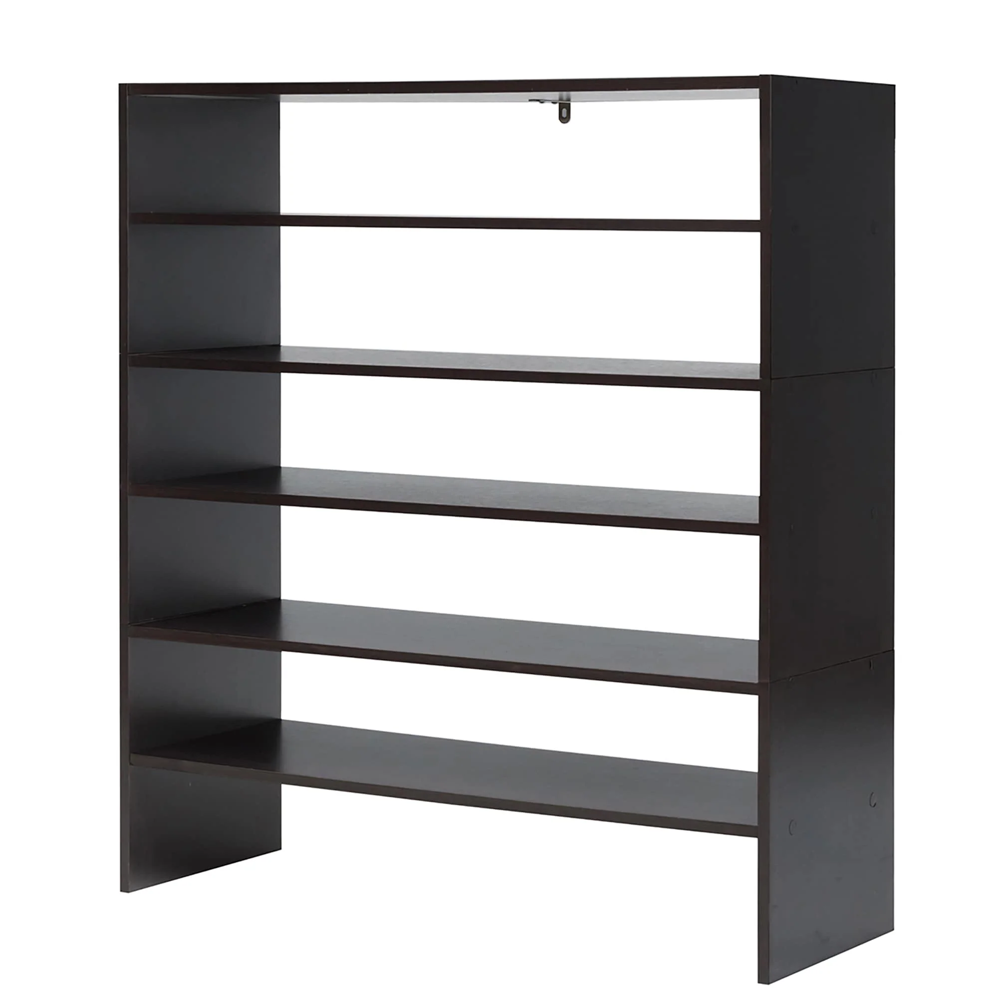 3 in 1 Shoe Rack 3 PCS 2 Tier Shoe Organizer Wood Storage Shelves