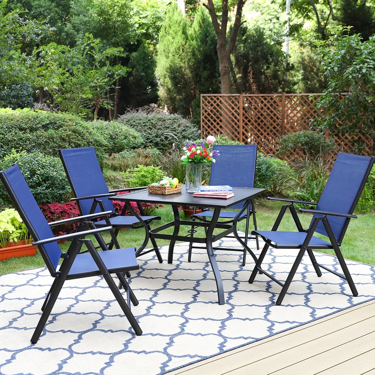 Alyah 4 - Person Square Outdoor Dining Set