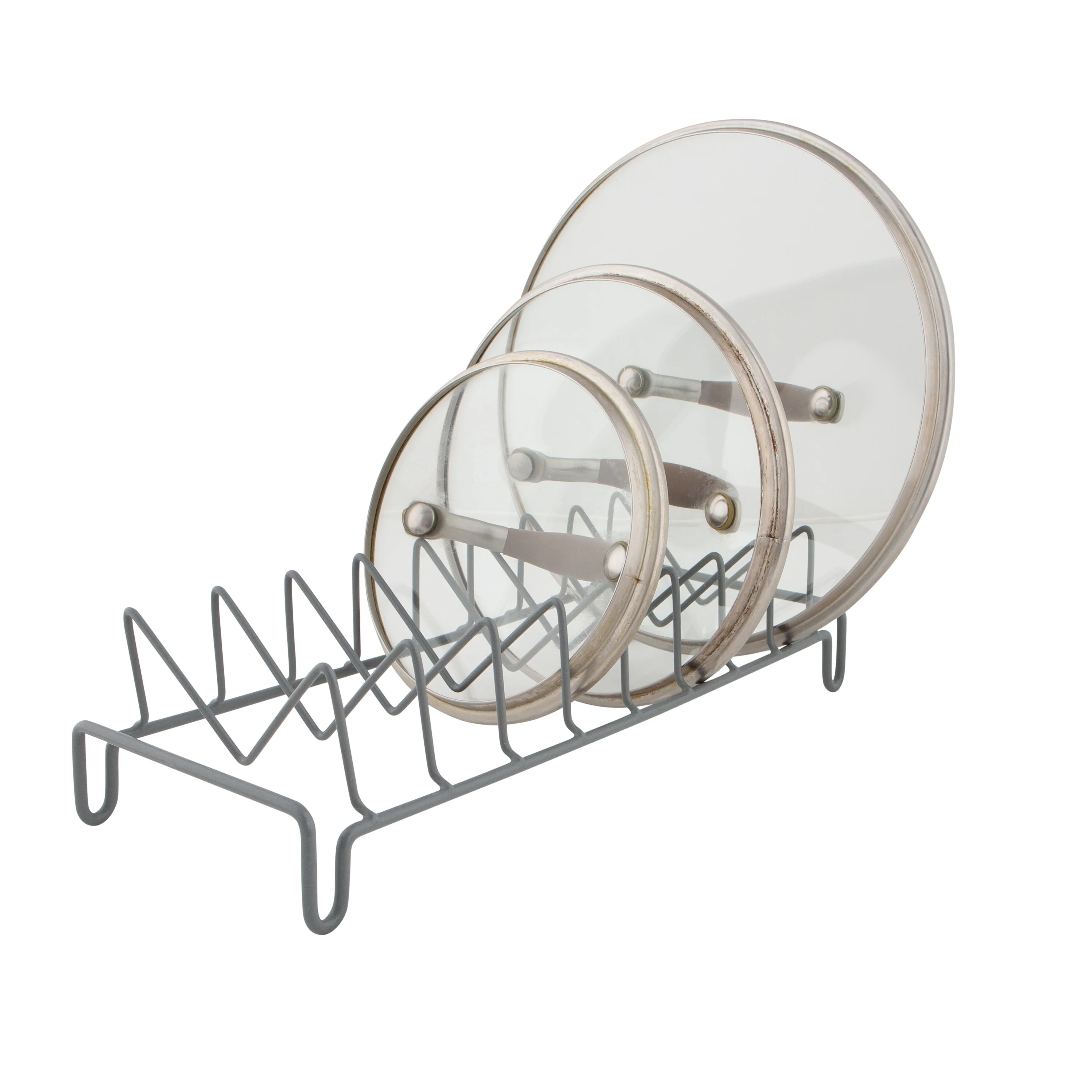 Kitchen Details Grey Iron Lid Organizer - 13.19