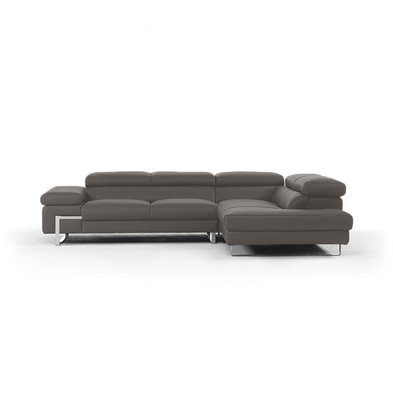 Cheneaux 120 Wide Genuine Leather Sofa & Chaise