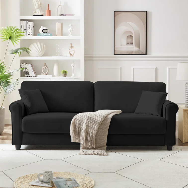 82.58'' Velvet Sofa
