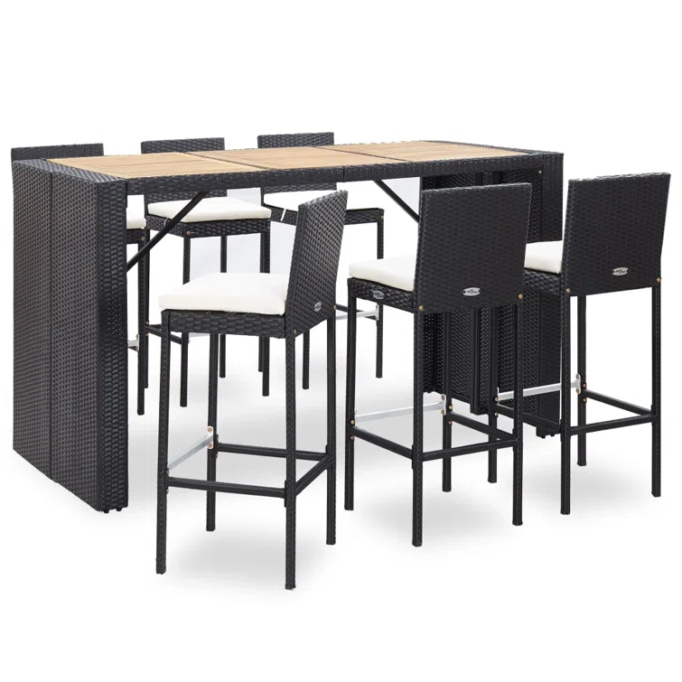 6 - Person Rectangular Outdoor Dining Set