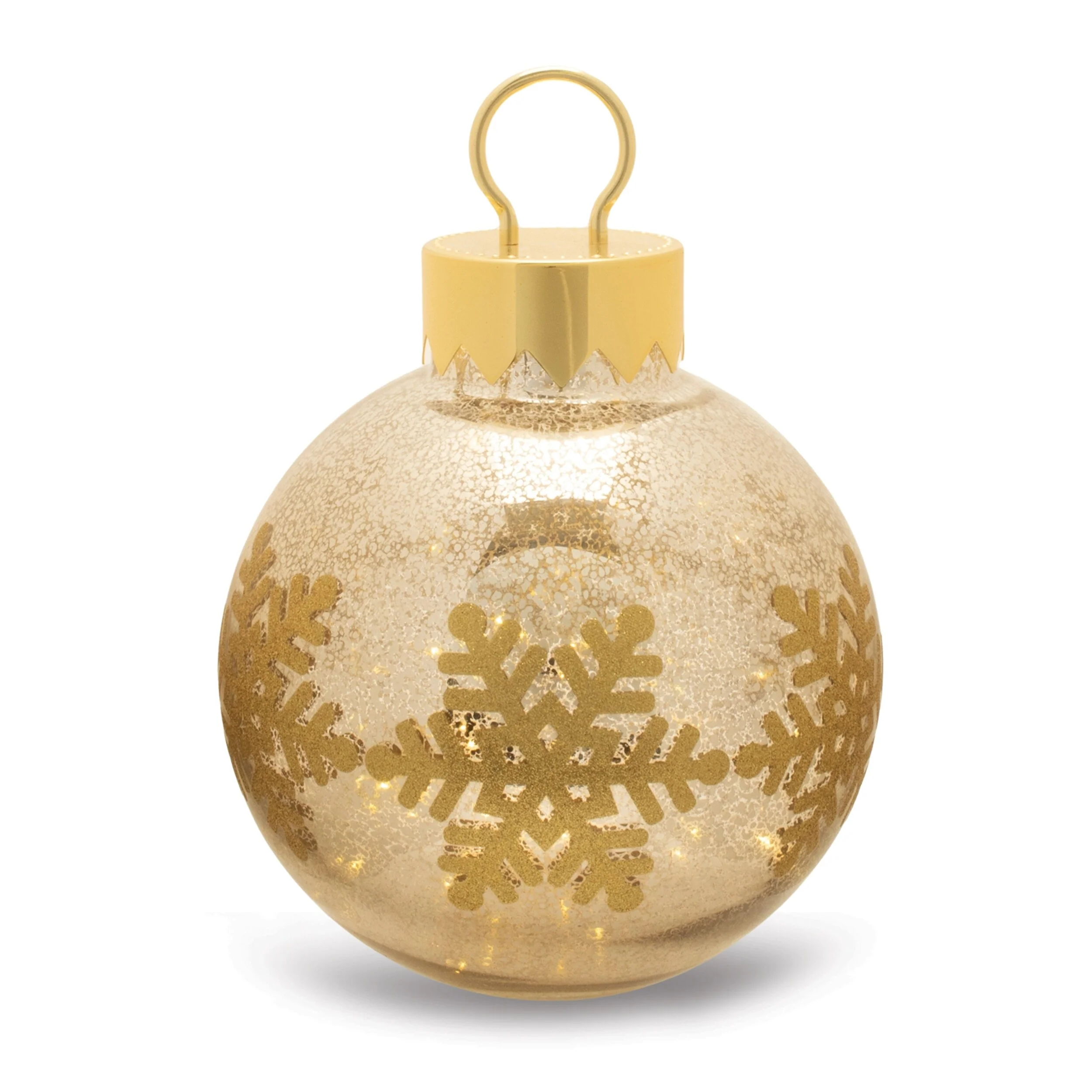 LED Mercury Glass Ornament 13