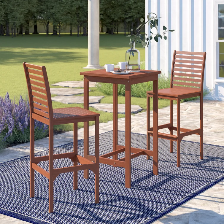 Treyton 2 - Person Square Outdoor Dining Set