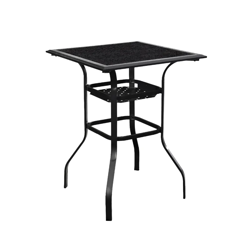 Square 6 - Person Bar Height Dining Set with Cushions