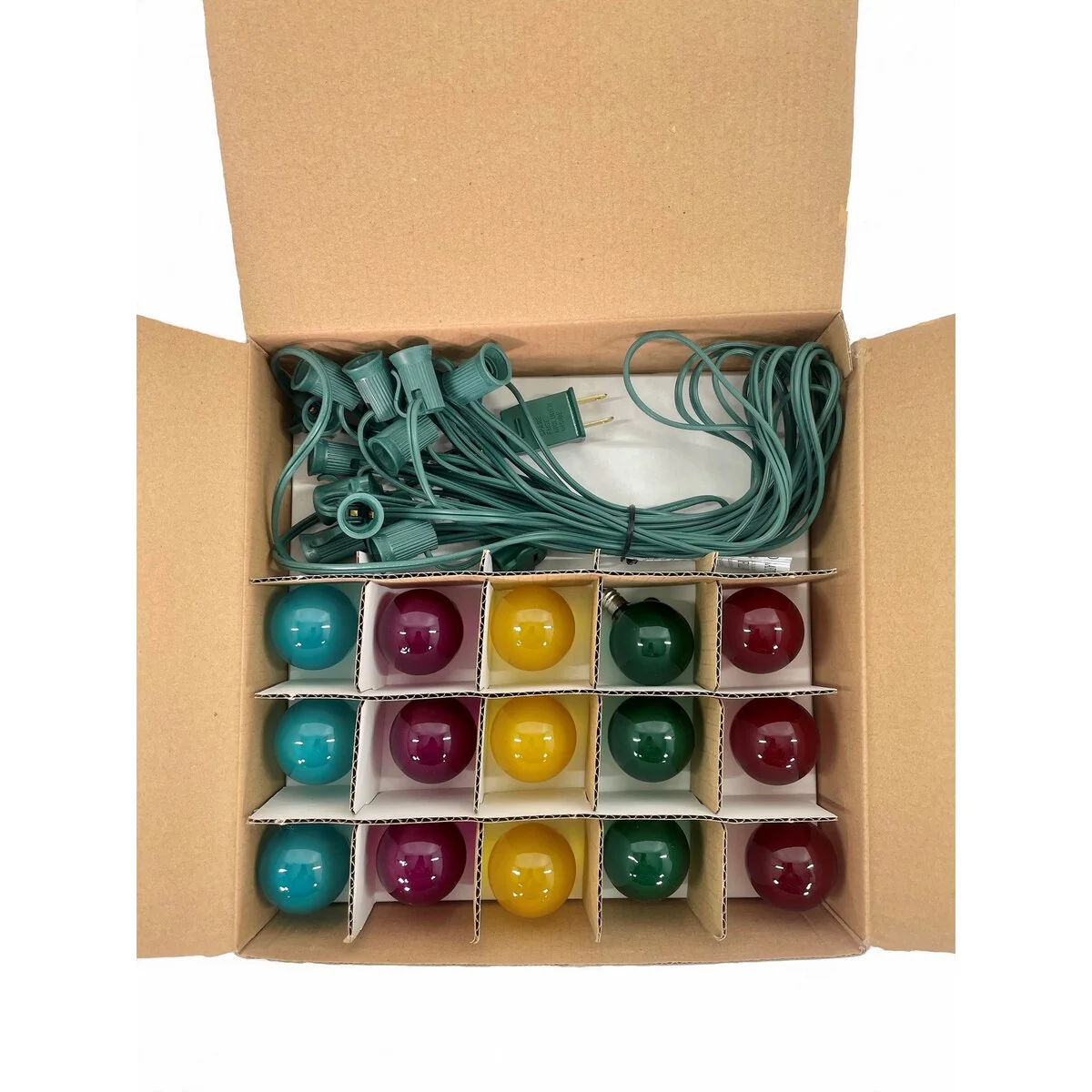 Light Set G40 Frost 14 Bulb End to End - 28 Feet