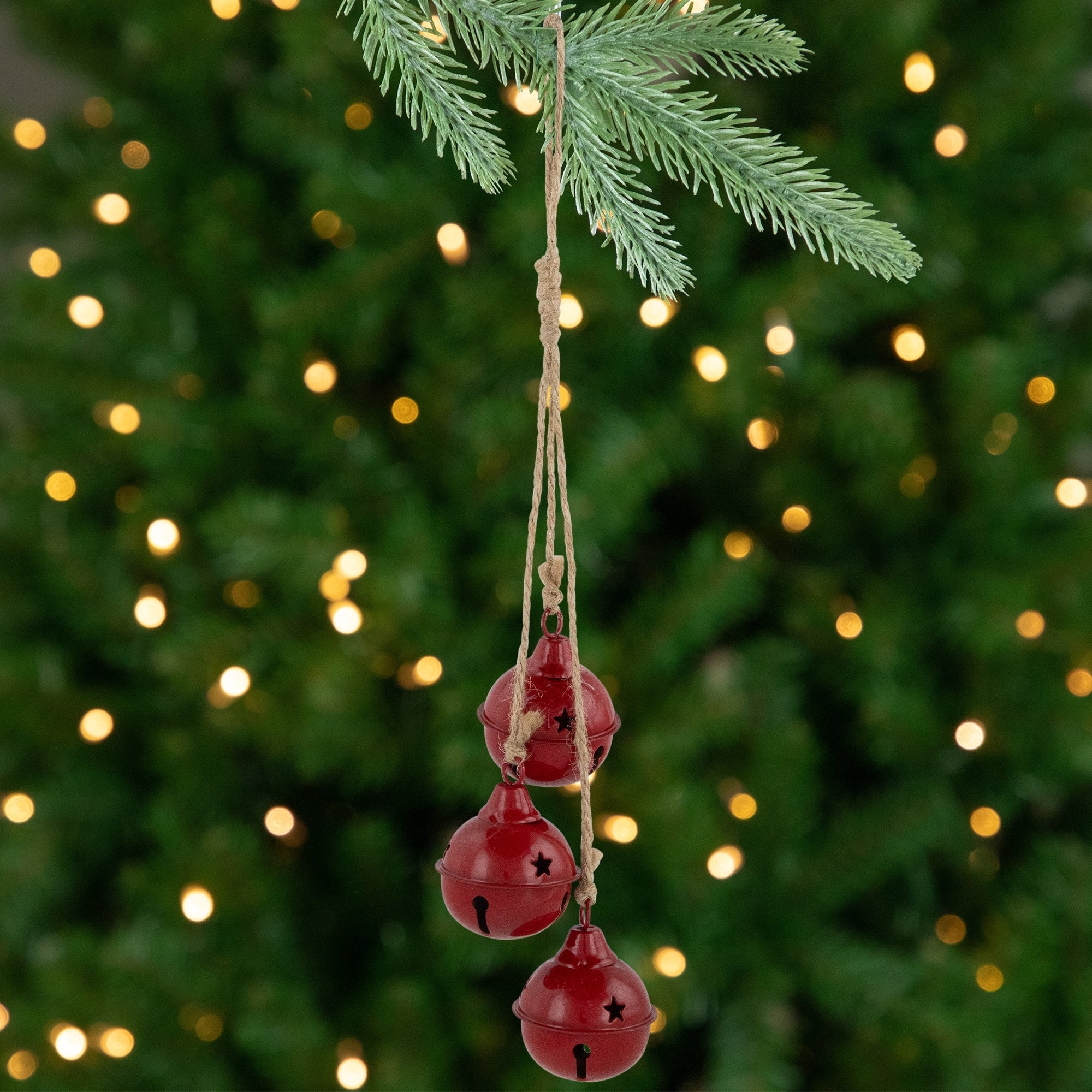 Cascading Christmas Jingle Bell Ornaments- 13.5