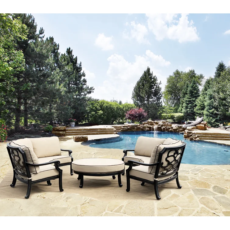 Stojiljkovic 6 - Person Outdoor Seating Group with Cushions