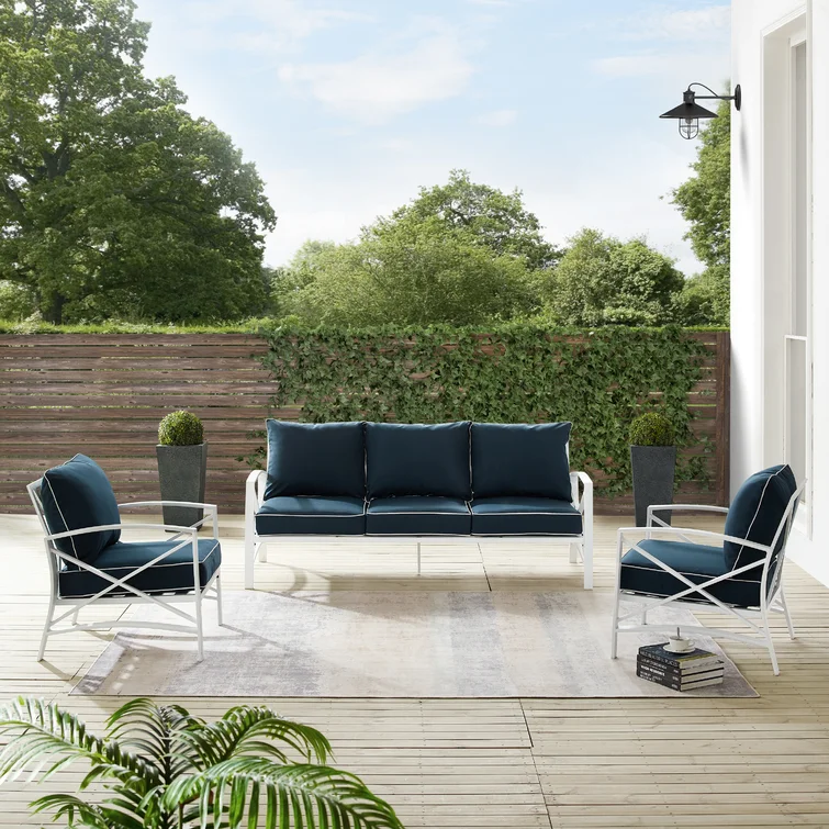 Mosier 5 - Person Outdoor Seating Group with Cushions