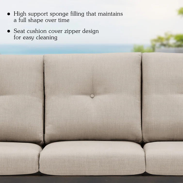 Aleston 5 - Person Outdoor Seating Group with Cushions
