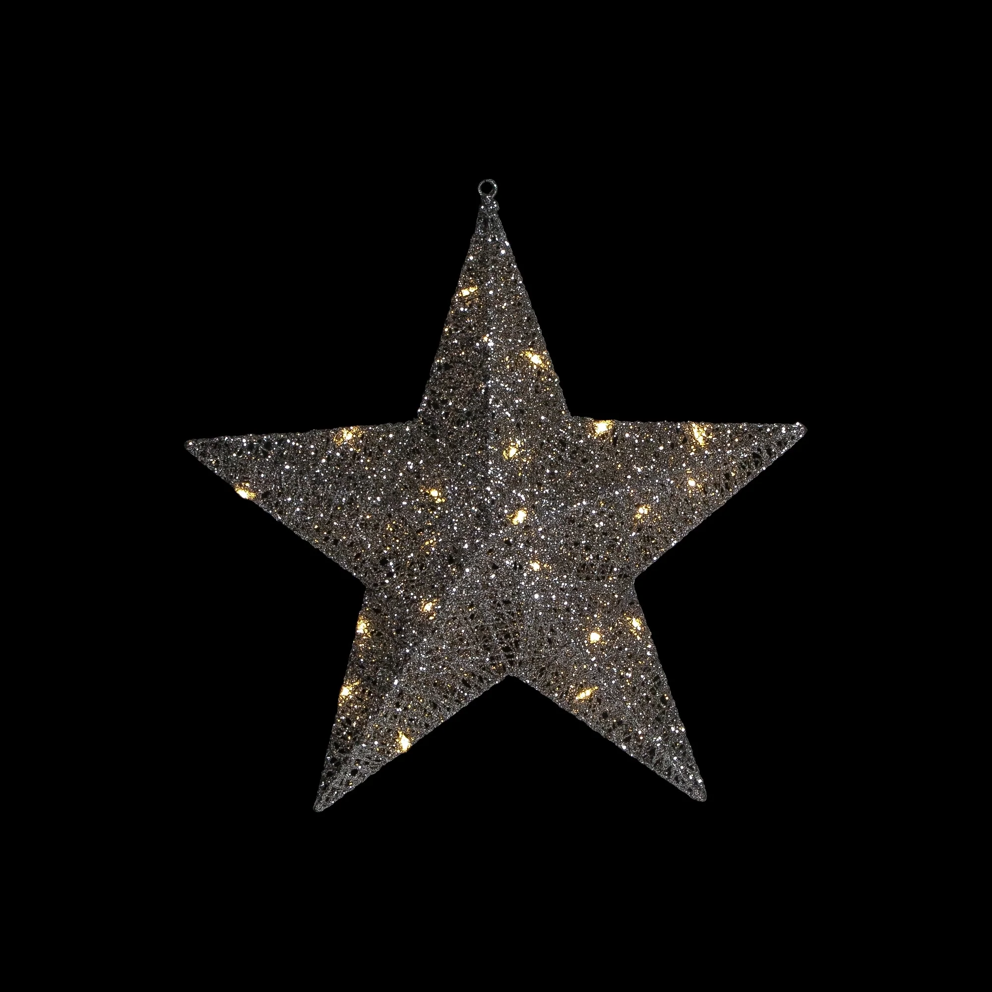 LED Lighted Hanging Star Outdoor Christmas Decoration - 18