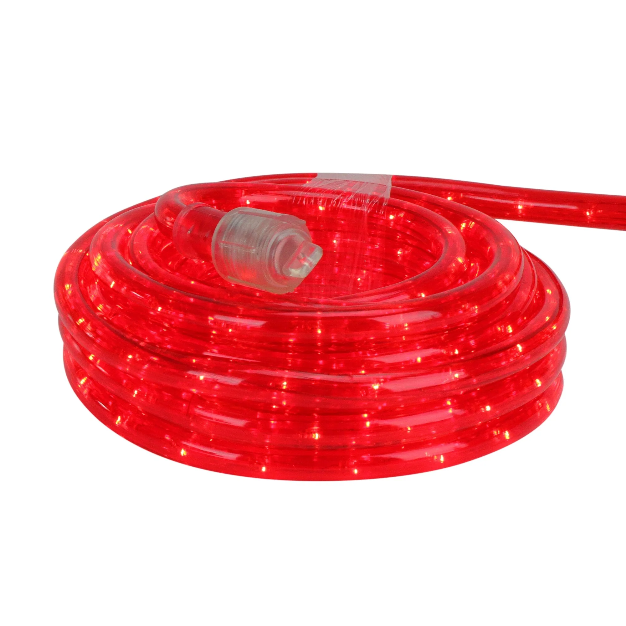 18' Red Incandescent Outdoor Christmas Rope Lights