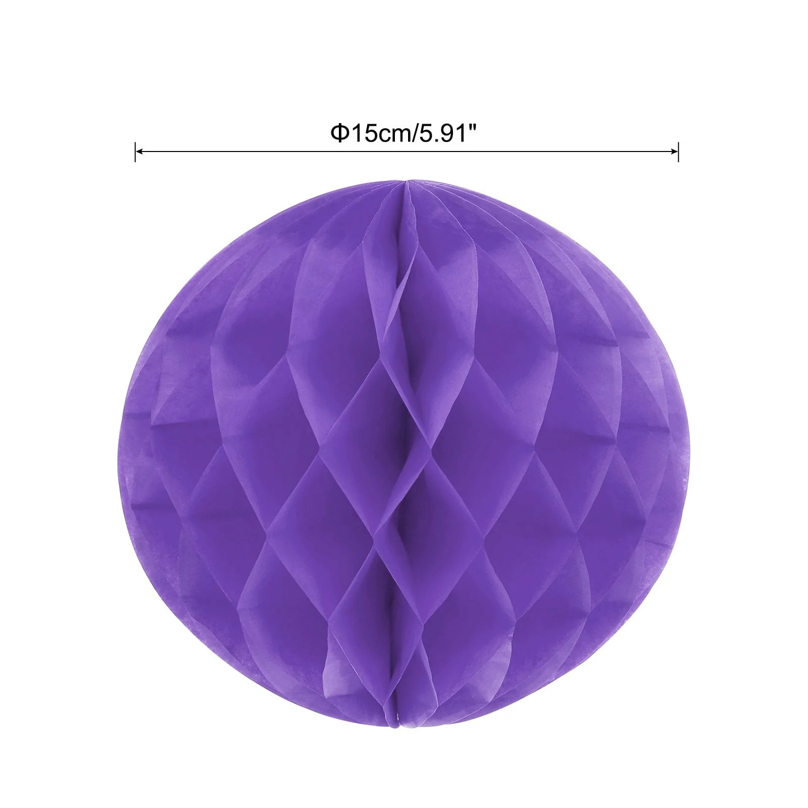 6Pcs Paper Pom-Poms Balls Paper Tissue Flower Ball for Party Decor