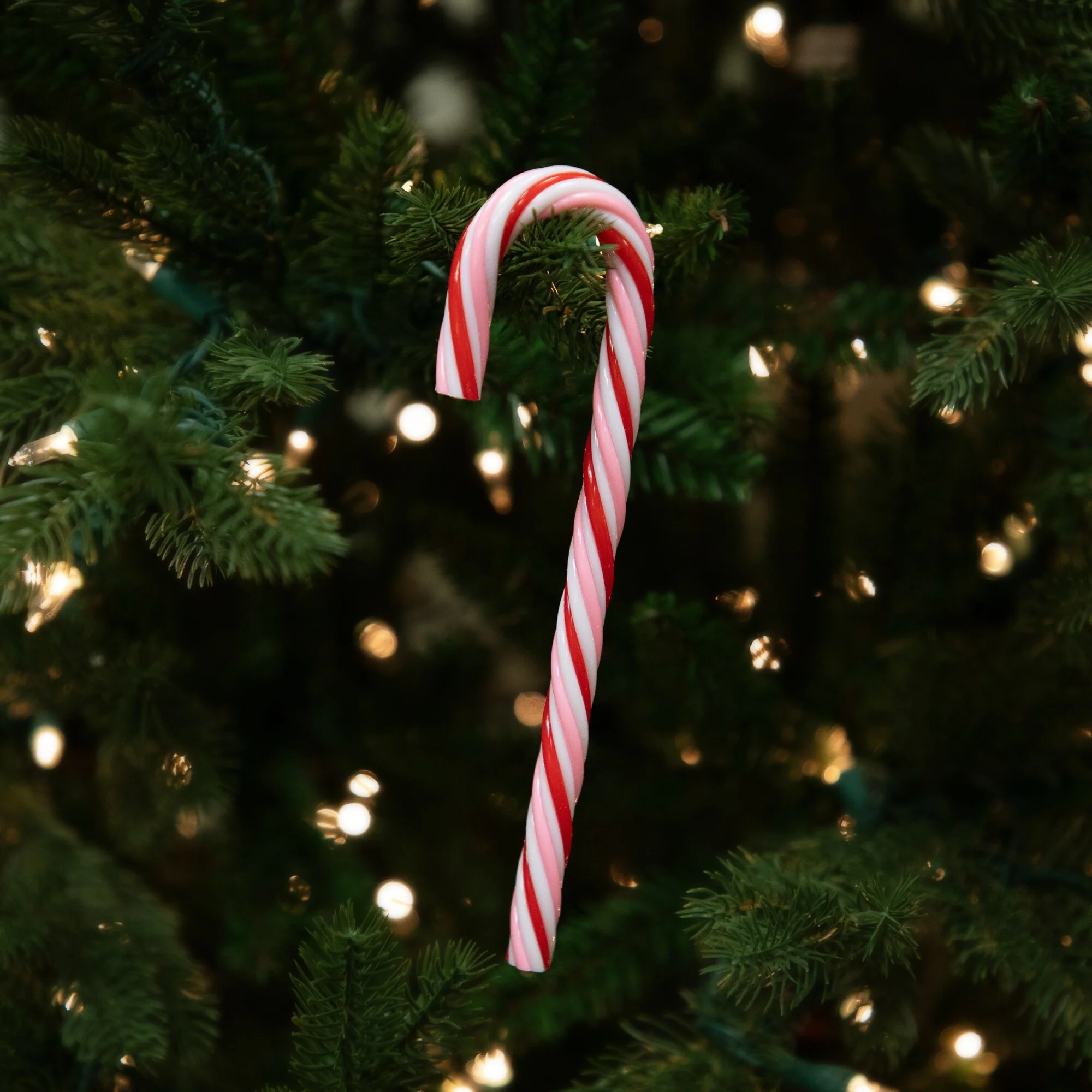 Peppermint Candy Cane Christmas Ornaments - 7