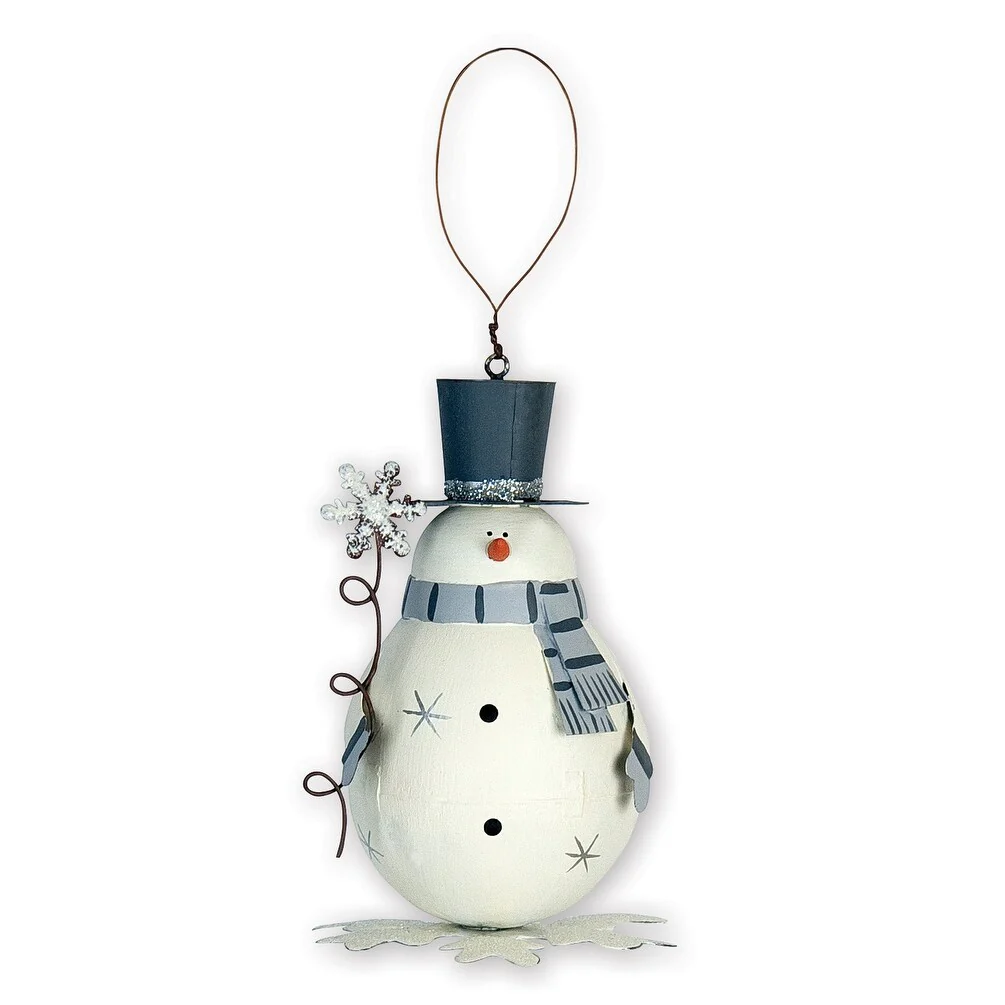 Frosty Snowman Ornament, Set of 2