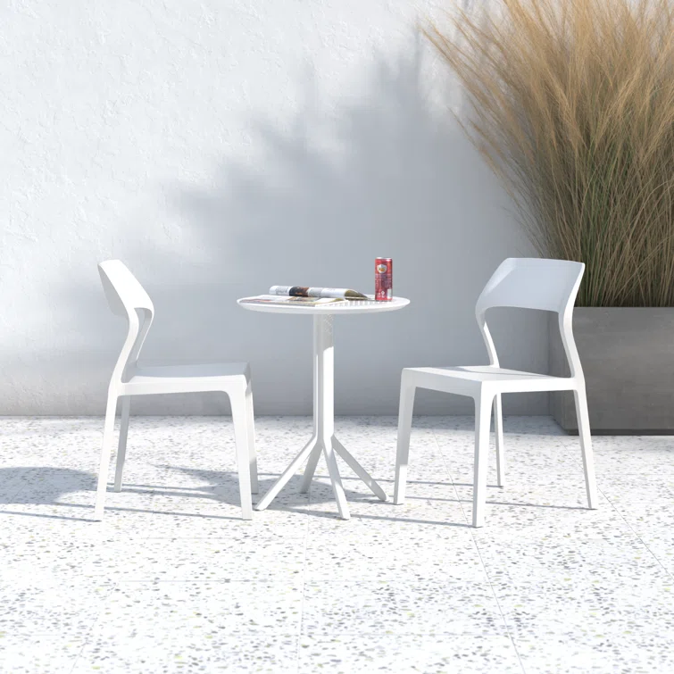 Farrah 2 - Person Round Outdoor Dining Set