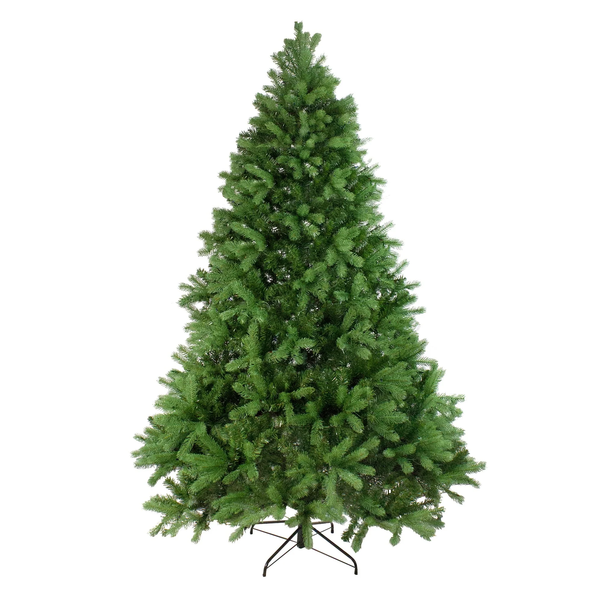 real touch™️ full noble fir artificial christmas tree unlit 7.5' - 7.5 Foot