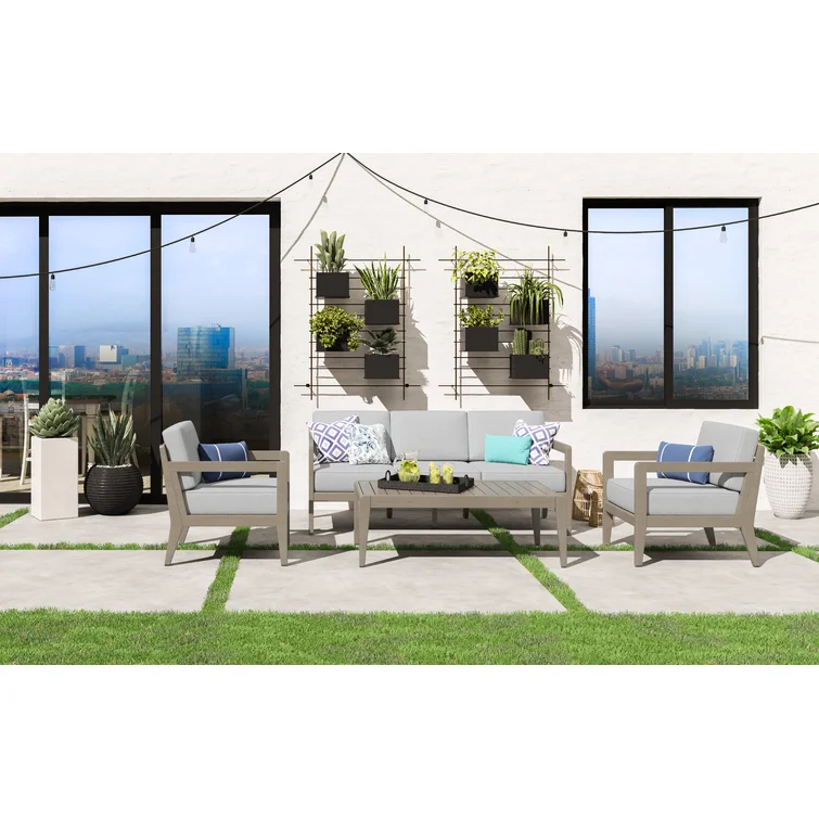 Ojai 5 - Person Outdoor Seating Group with Cushions