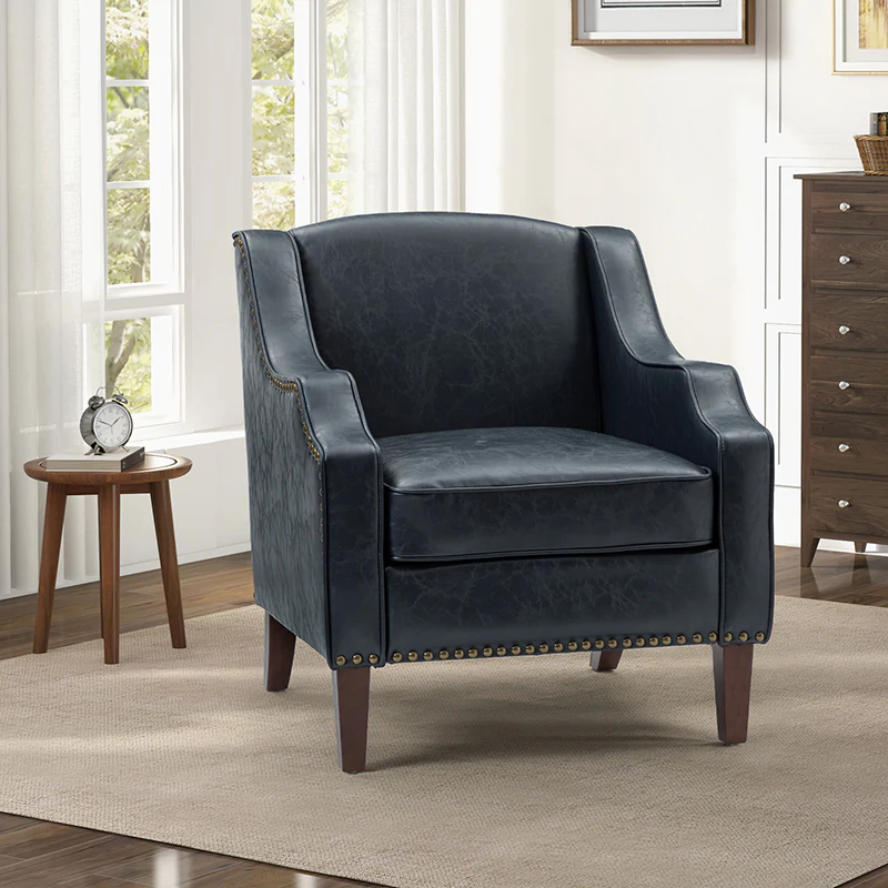 Phorcynis Vegan Leather Armchair