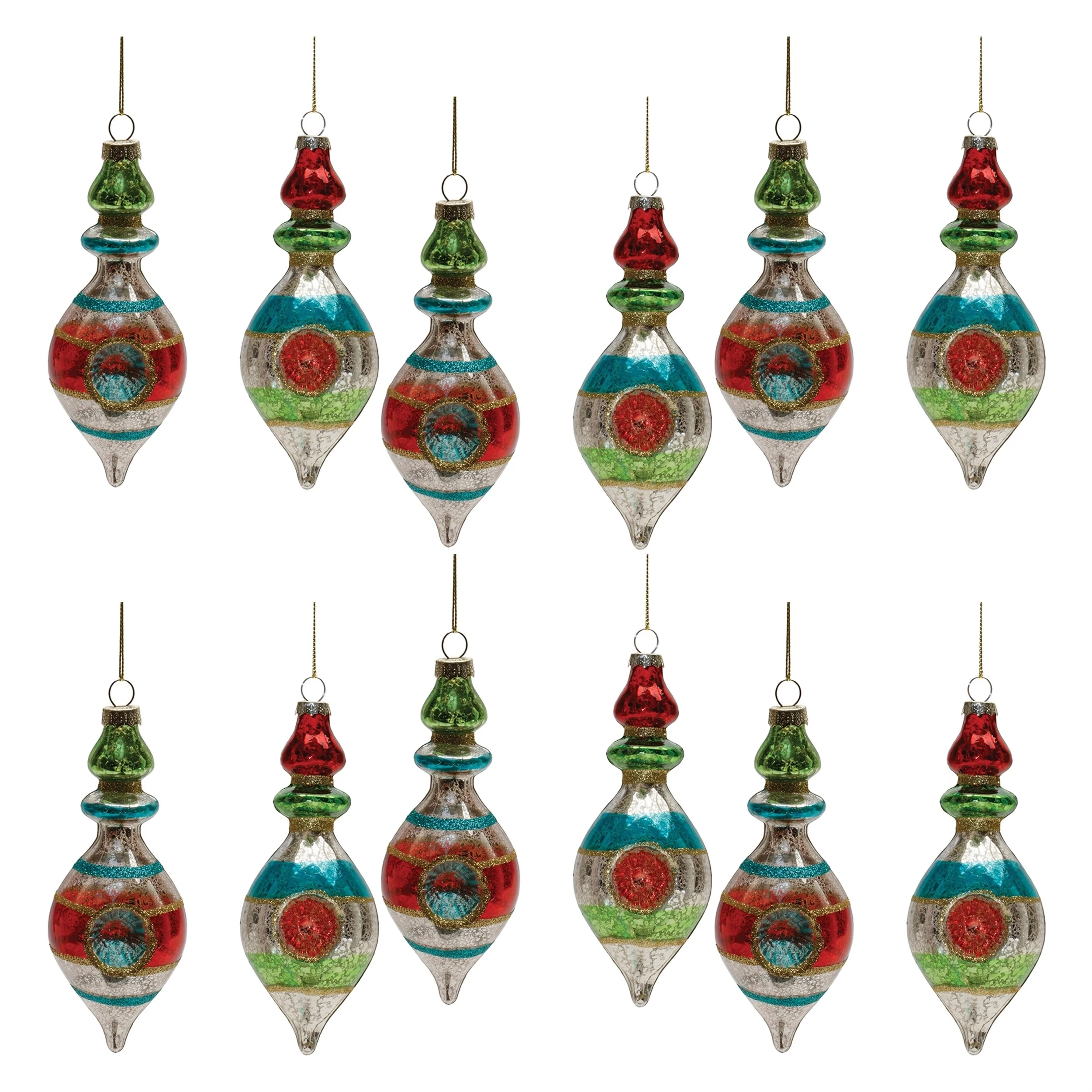 Reflector Drop Ornament (Set of 12) 6