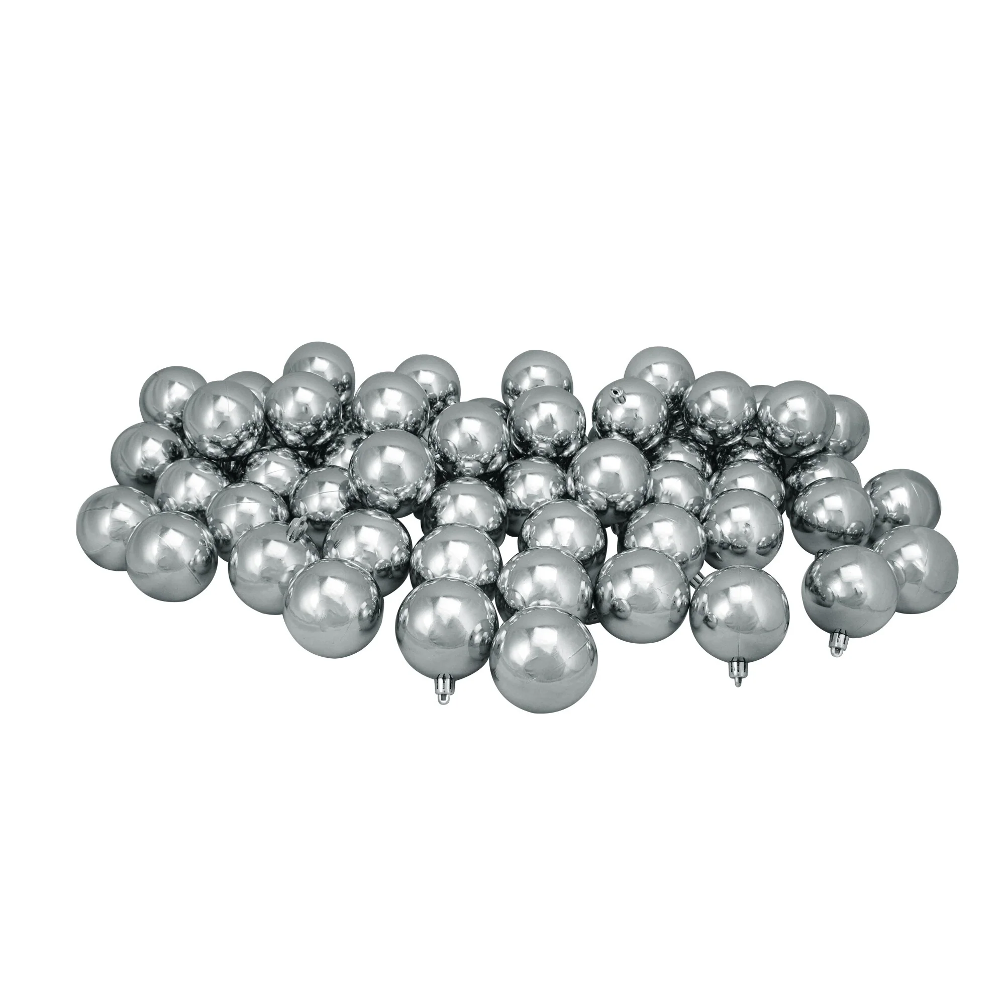 60ct Shatterproof Christmas Ball Ornaments 2.5