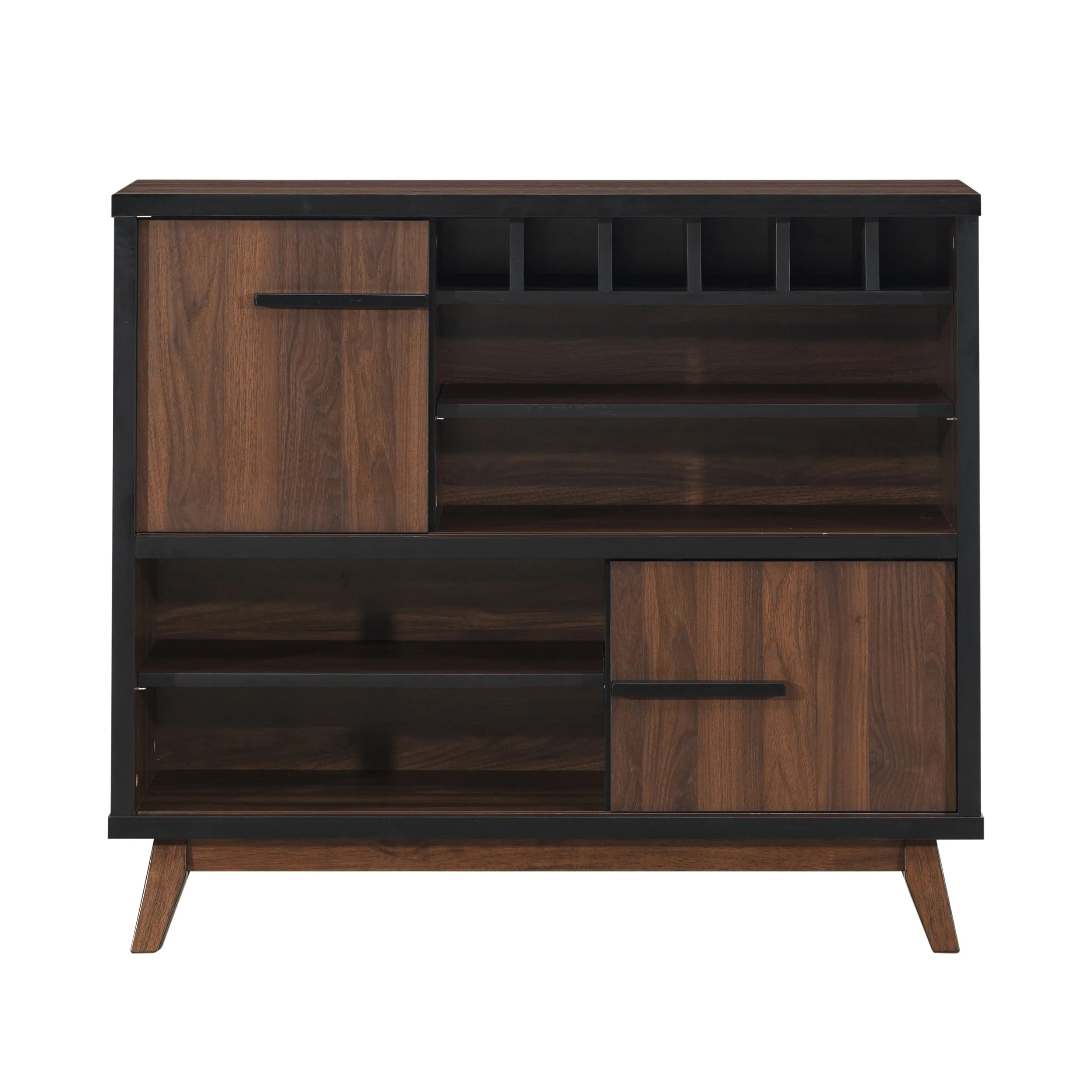Hurlbut Wooden 6 Bottle Wine Cabinet by Christopher Knight Home
