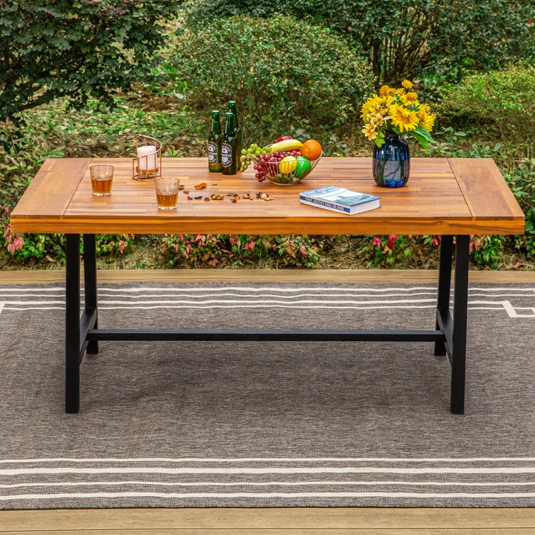 Jemira 3 - Person Rectangular Outdoor Dining Set