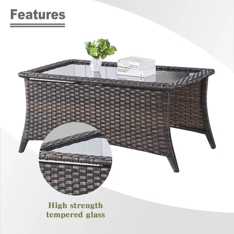 Bonia 5 - Person Outdoor Seating Group with Cushions