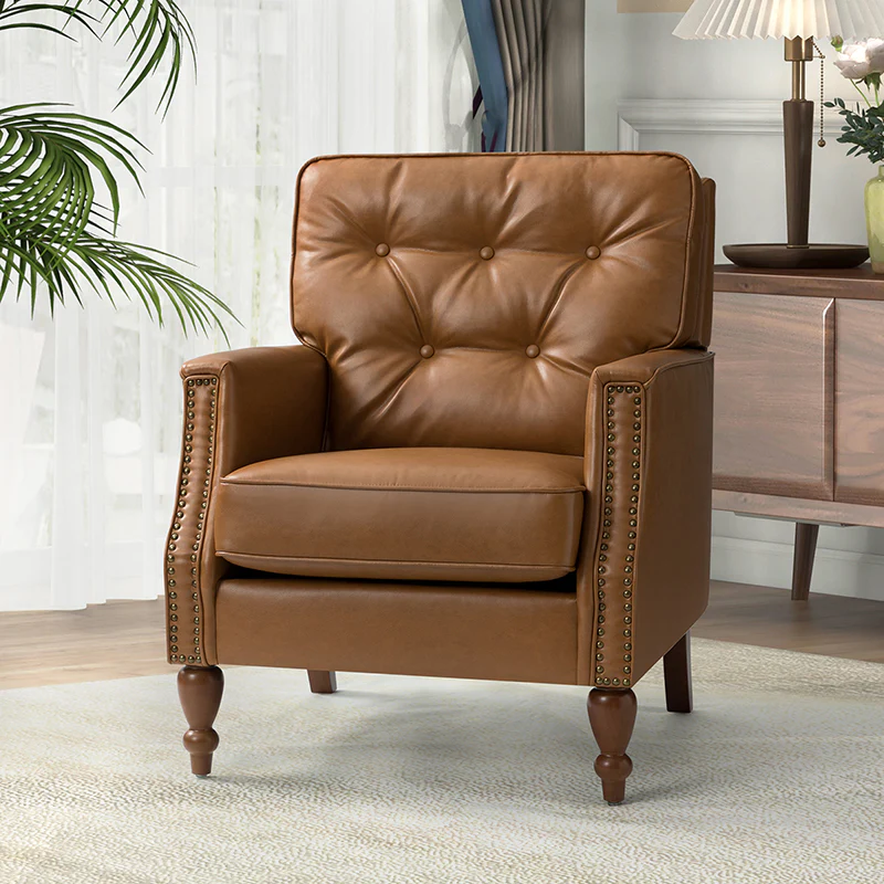 Francesco Vegan Leather Armchair