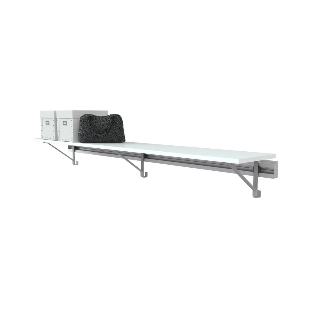 arrange a SPACE RCSS12 Single Wall Mounted Shelf (SHELF ONLY - no hang)