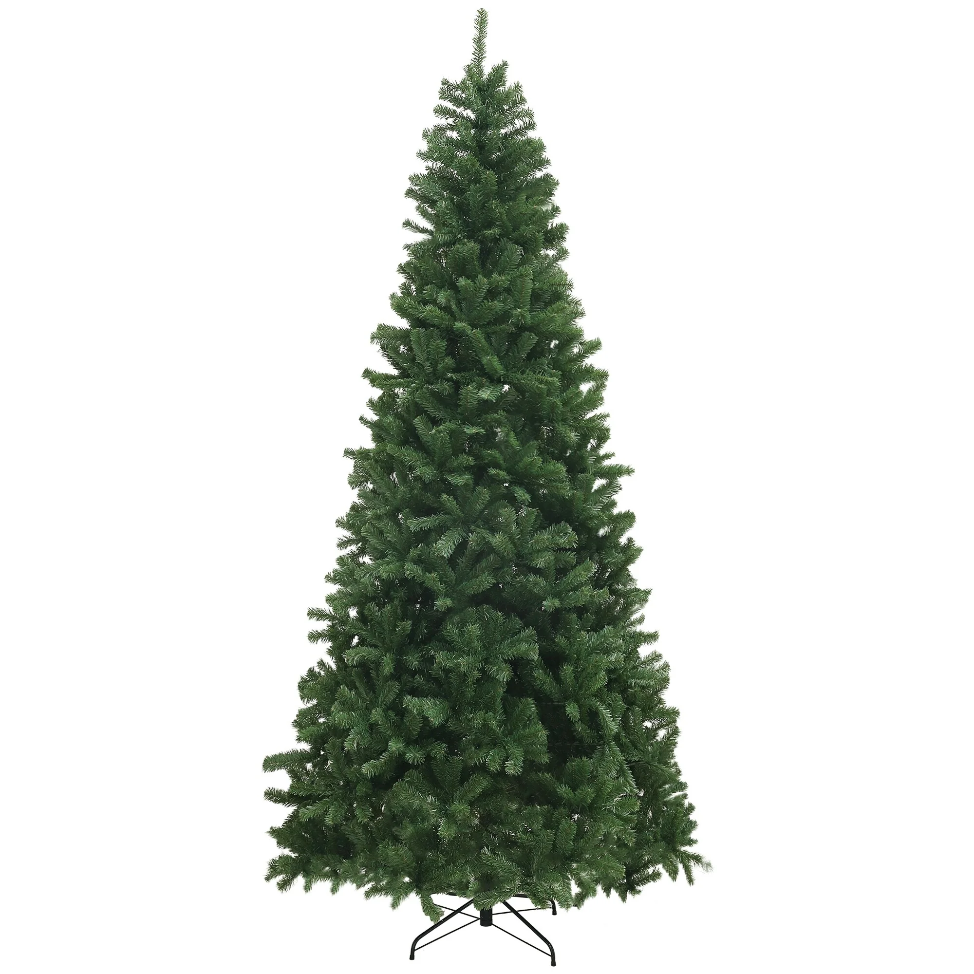 Unlit 9FT Christmas Tree Featuring 2132 Branch Tips, Flame-Retardant Design, Perfect for Home or Office Décor